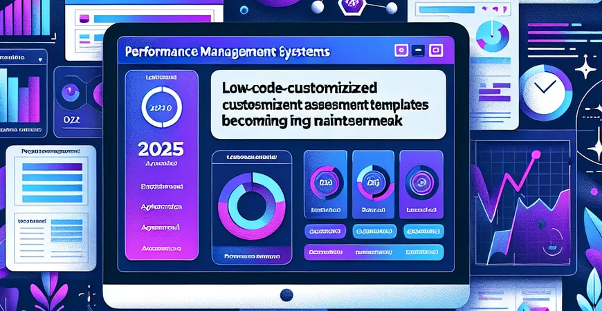 2025 年绩效管理系统趋势预测：低代码定制考核模板将成主流